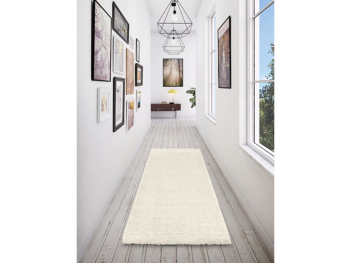 Flurteppich Hochfloor SOFTY - 80x150cm - Weiß kaufen