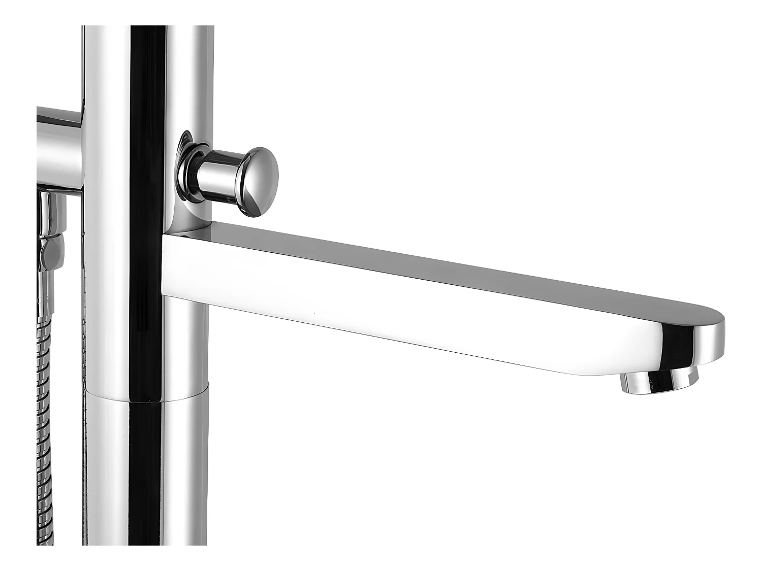 Robinet mitigeur sur pied HARU - Chrome