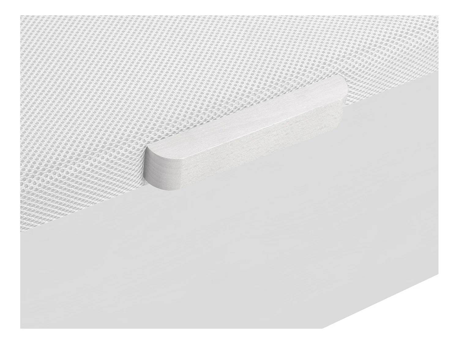 Sommier coffre 140 x 190 cm - Blanc mat - HESTIA de YSMÉE