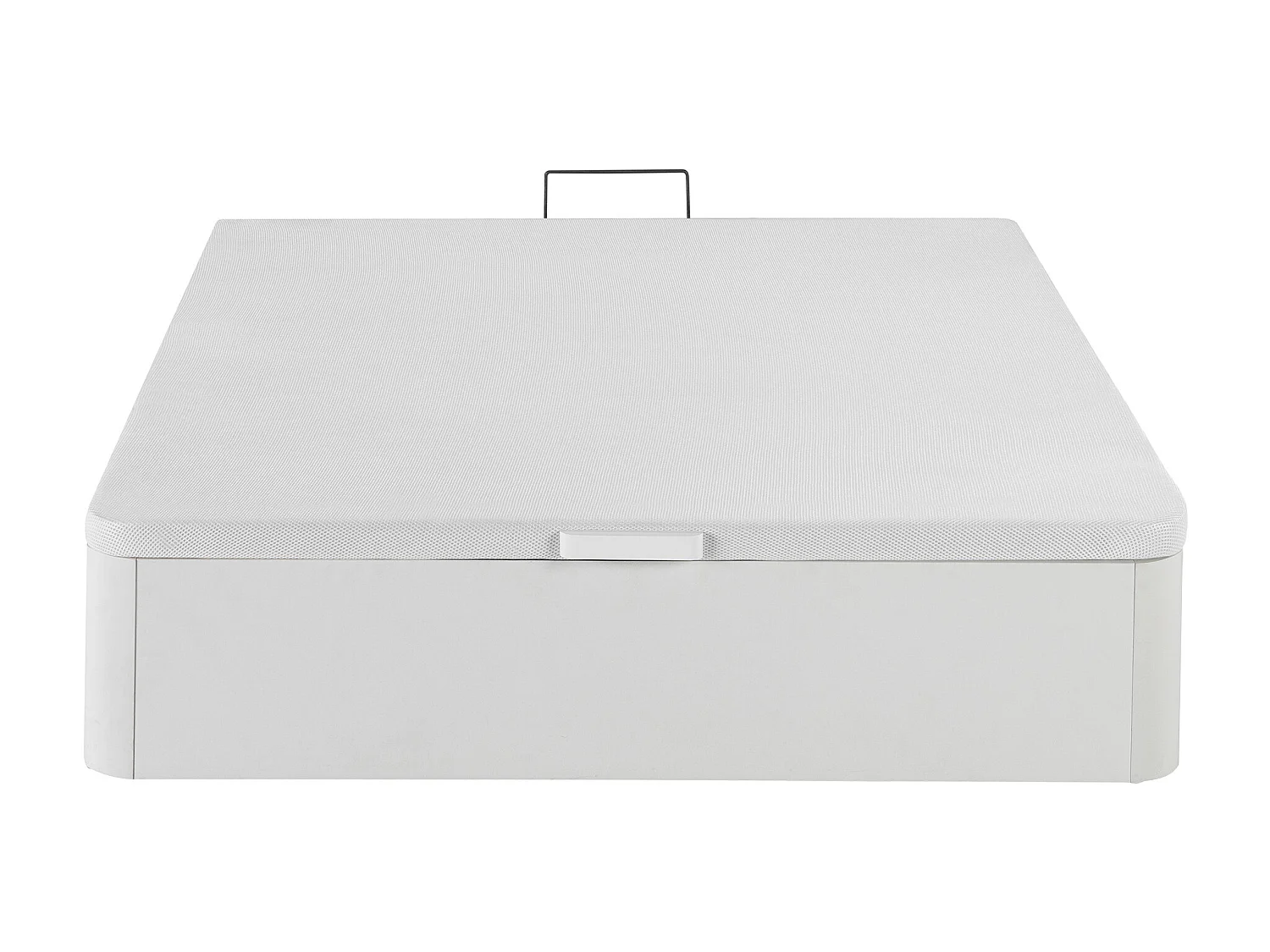 Sommier com arrumação HESTIA da YSMÉE - Branco mate - 160x200 cm