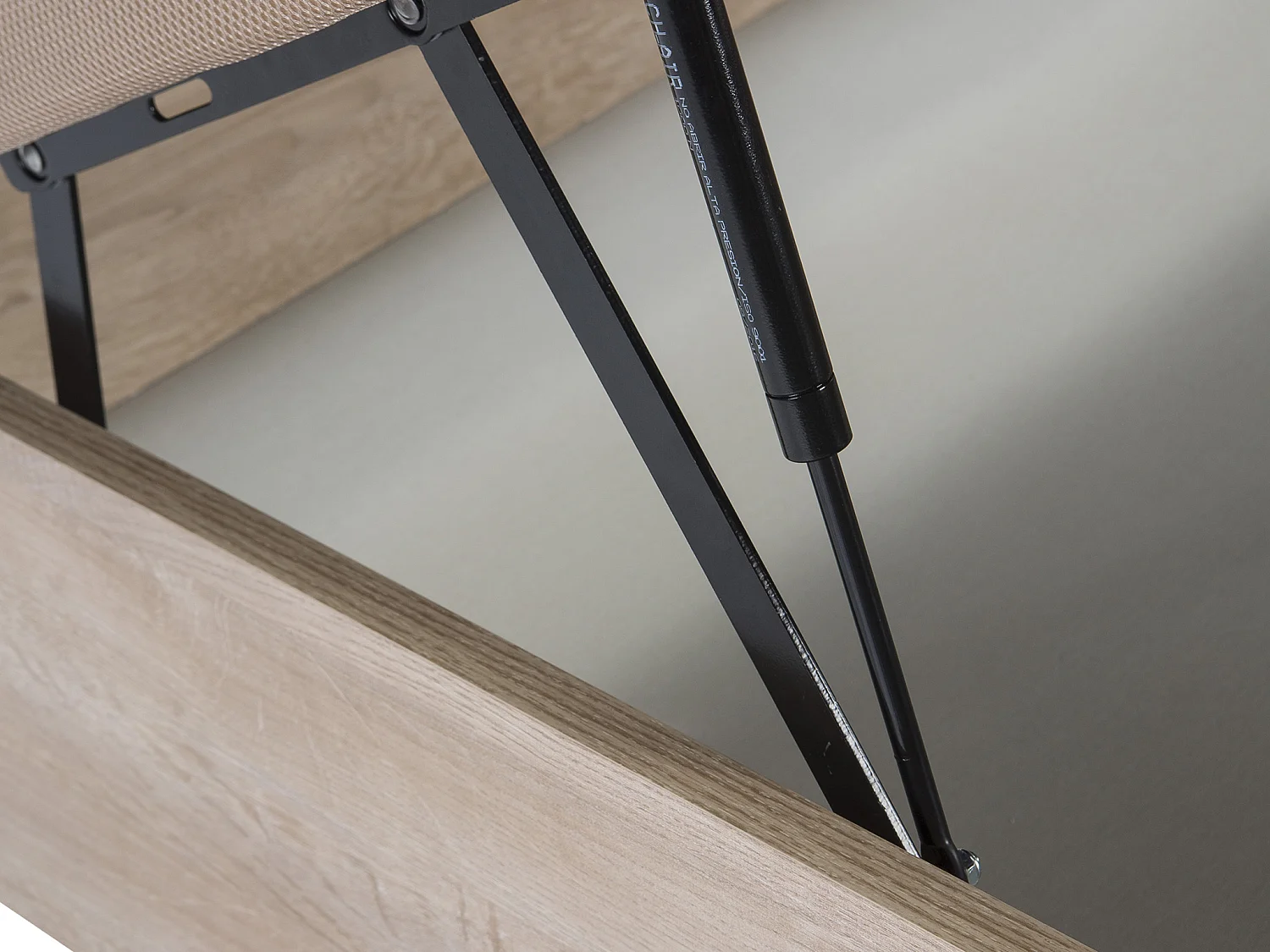 Sommier coffre 160 x 200 cm - Naturel clair - HESTIA de YSMÉE