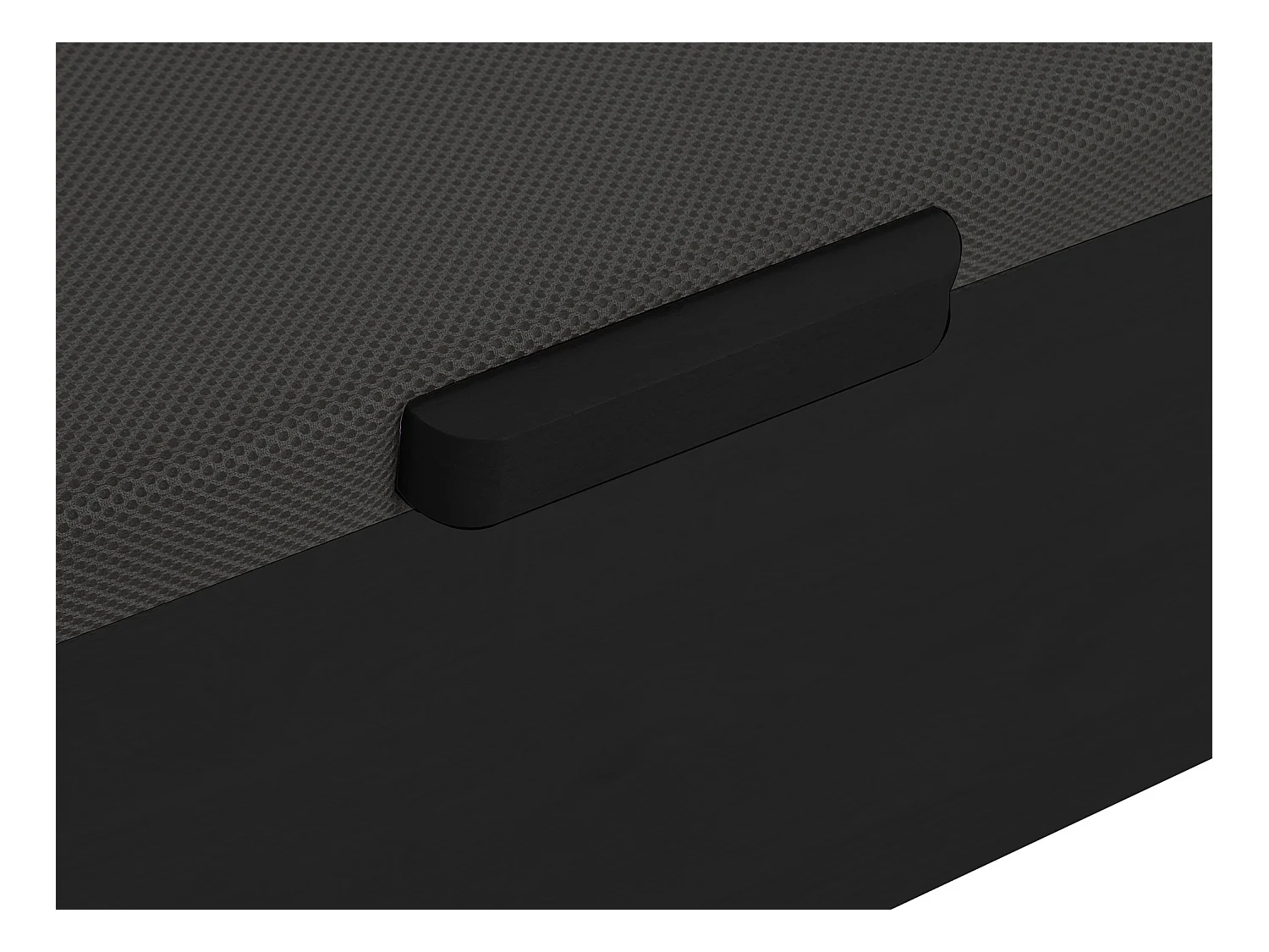 Canapé abatible HESTIA de YSMEE - Negro mate - 160x200 cm