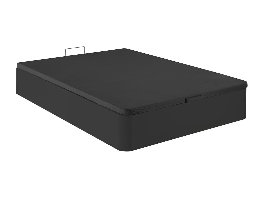 Sommier coffre 160 x 200 cm - Noir mat - HESTIA de YSMÉE