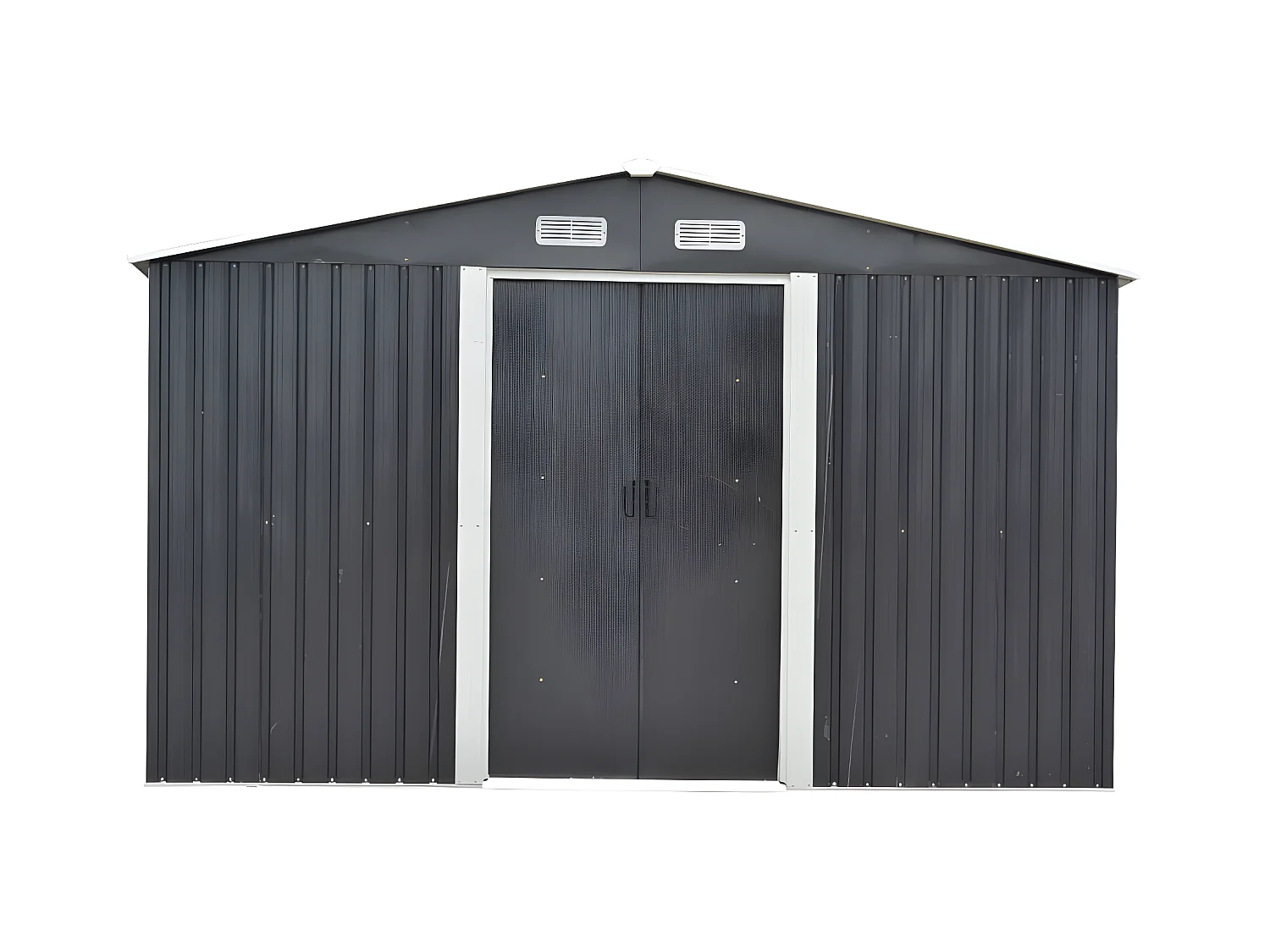 Haveskur metal galvaniseret stålstålhytte i stål 12,5 m² - MANSO