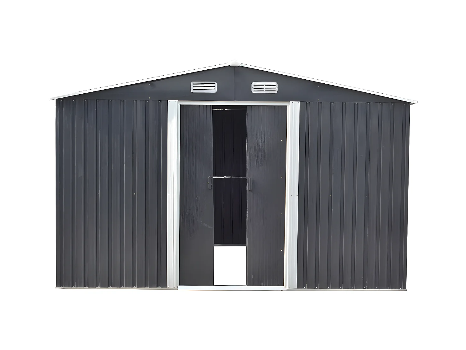 Haveskur metal galvaniseret stålstålhytte i stål 12,5 m² - MANSO