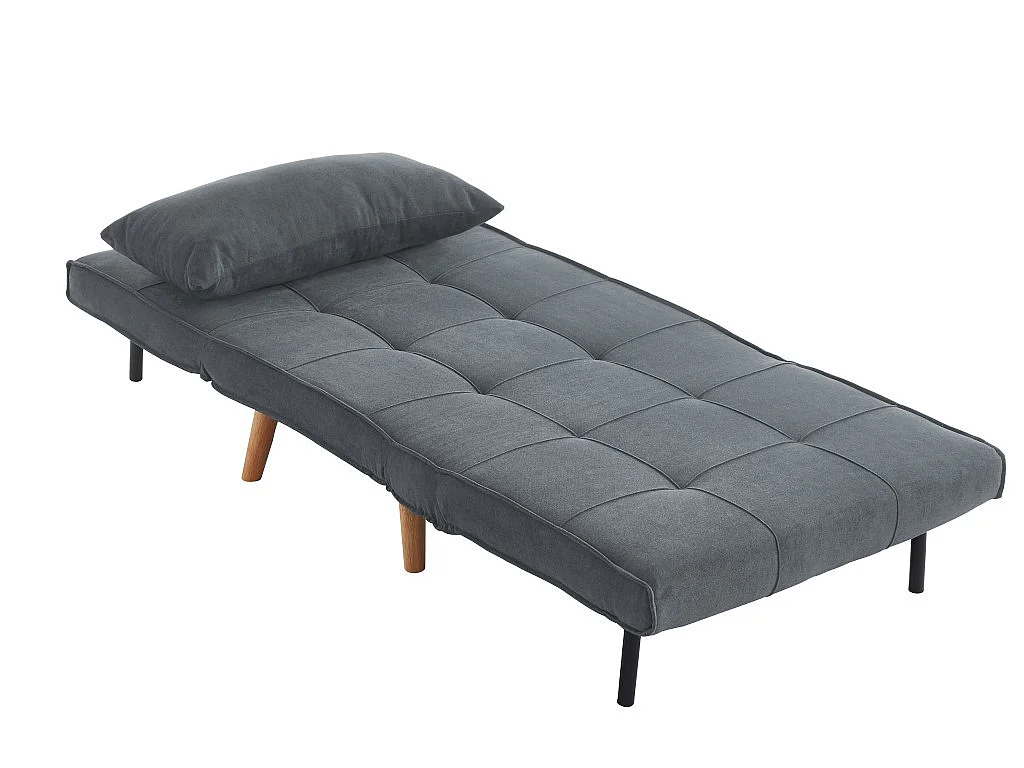 Schlafsessel - Stoff - Grau - CHILA