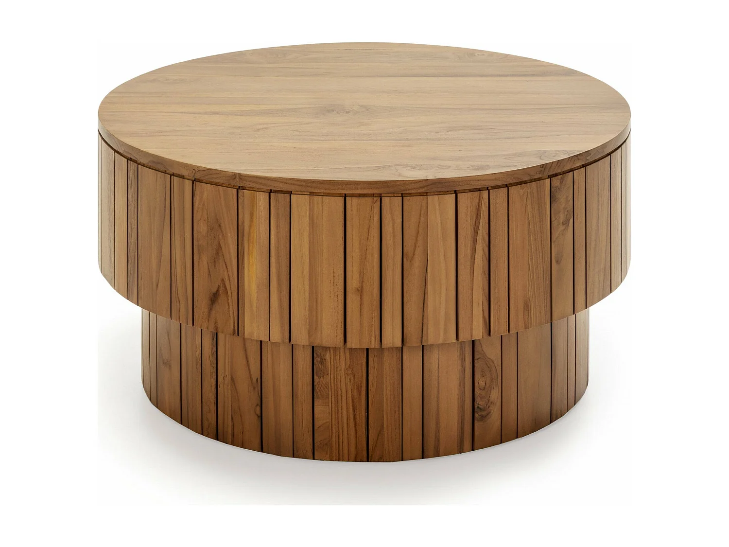 Table basse Bois de Teck Naturel
