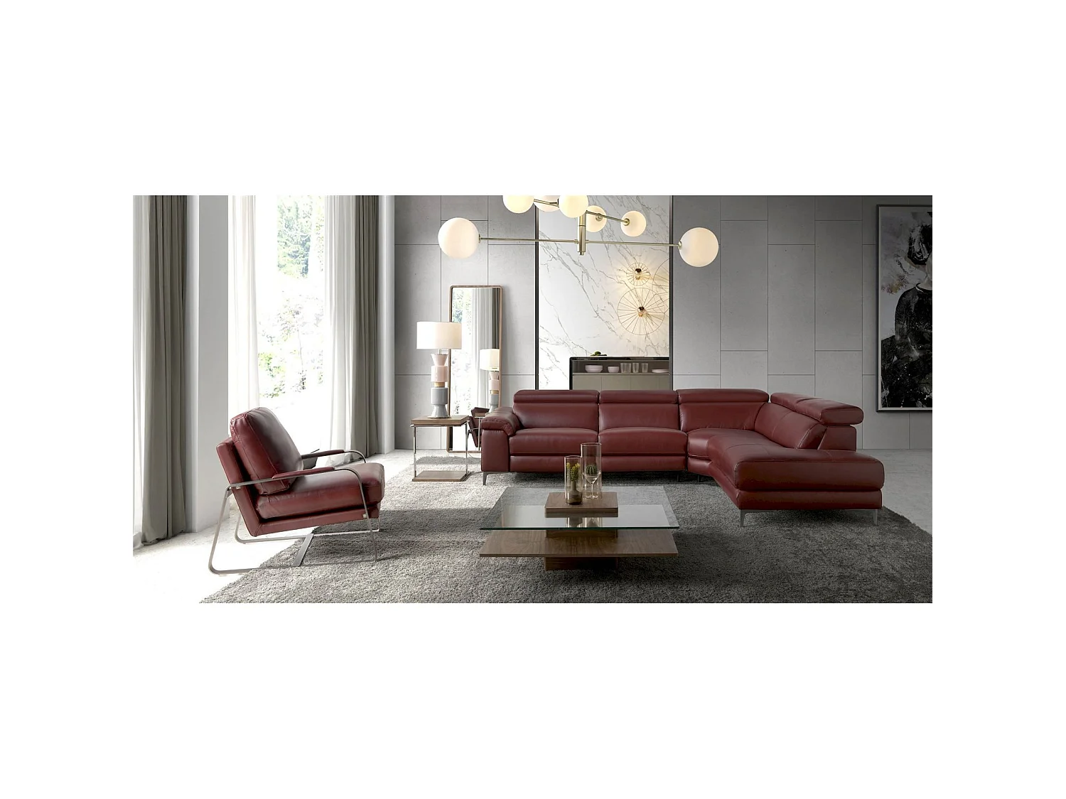 Table basse bois plateau en verre trempé