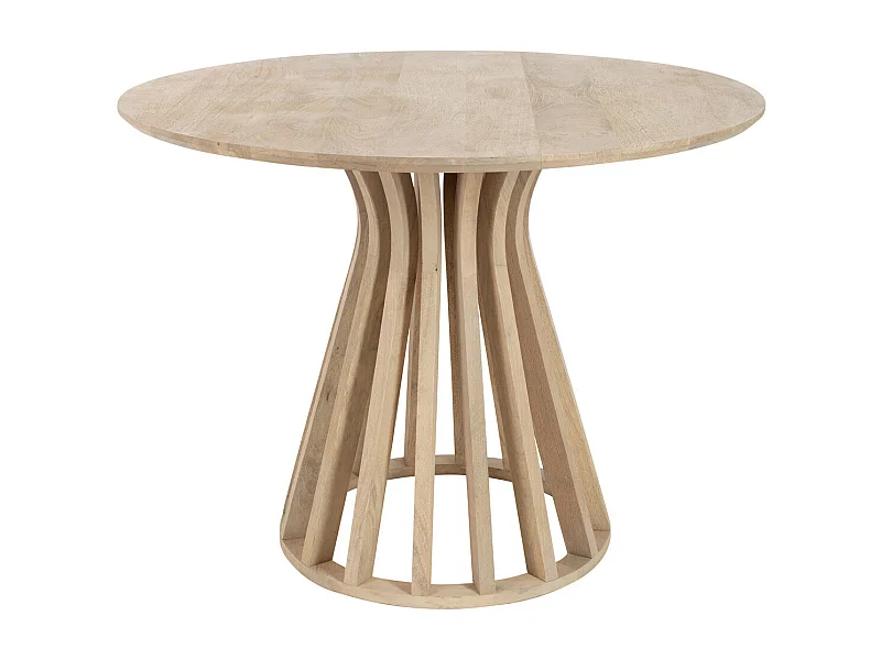 Table de Repas en Bois "Connie" 110cm Naturel