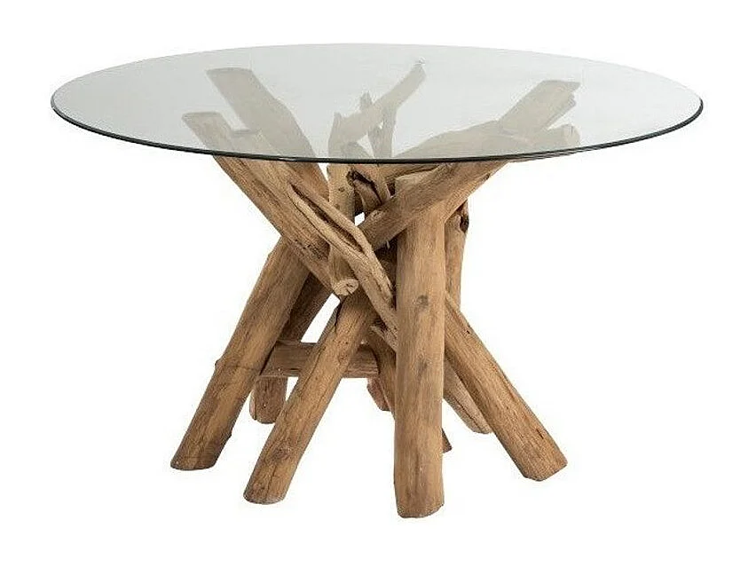 Table à Manger Design "Branches" 128cm Naturel