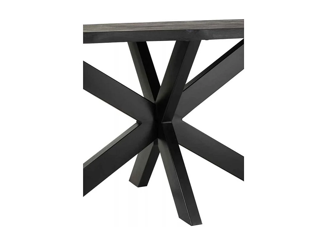 Table de Repas en Bois "Gérard" 200cm Noir