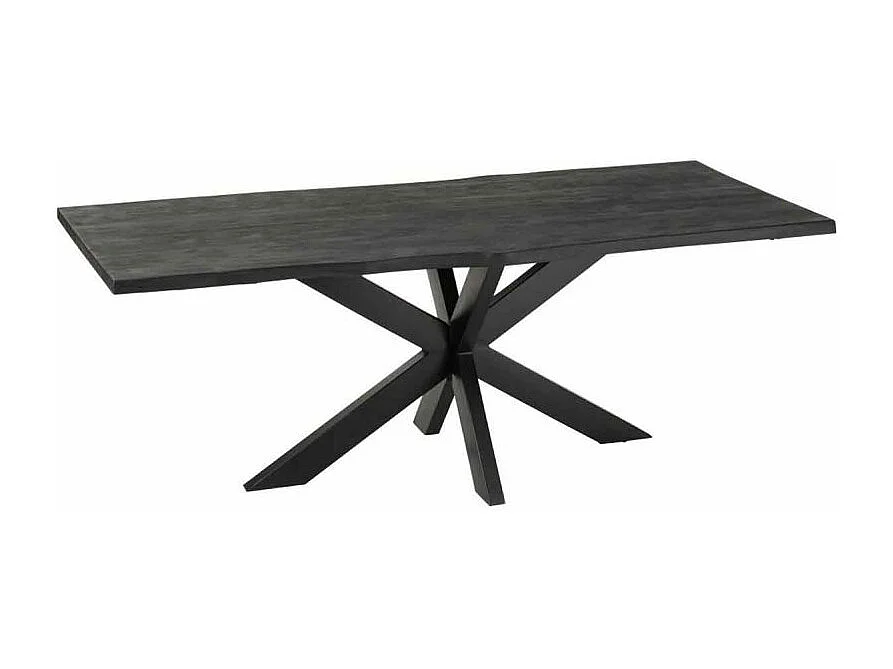 Table de Repas en Bois "Gérard" 200cm Noir