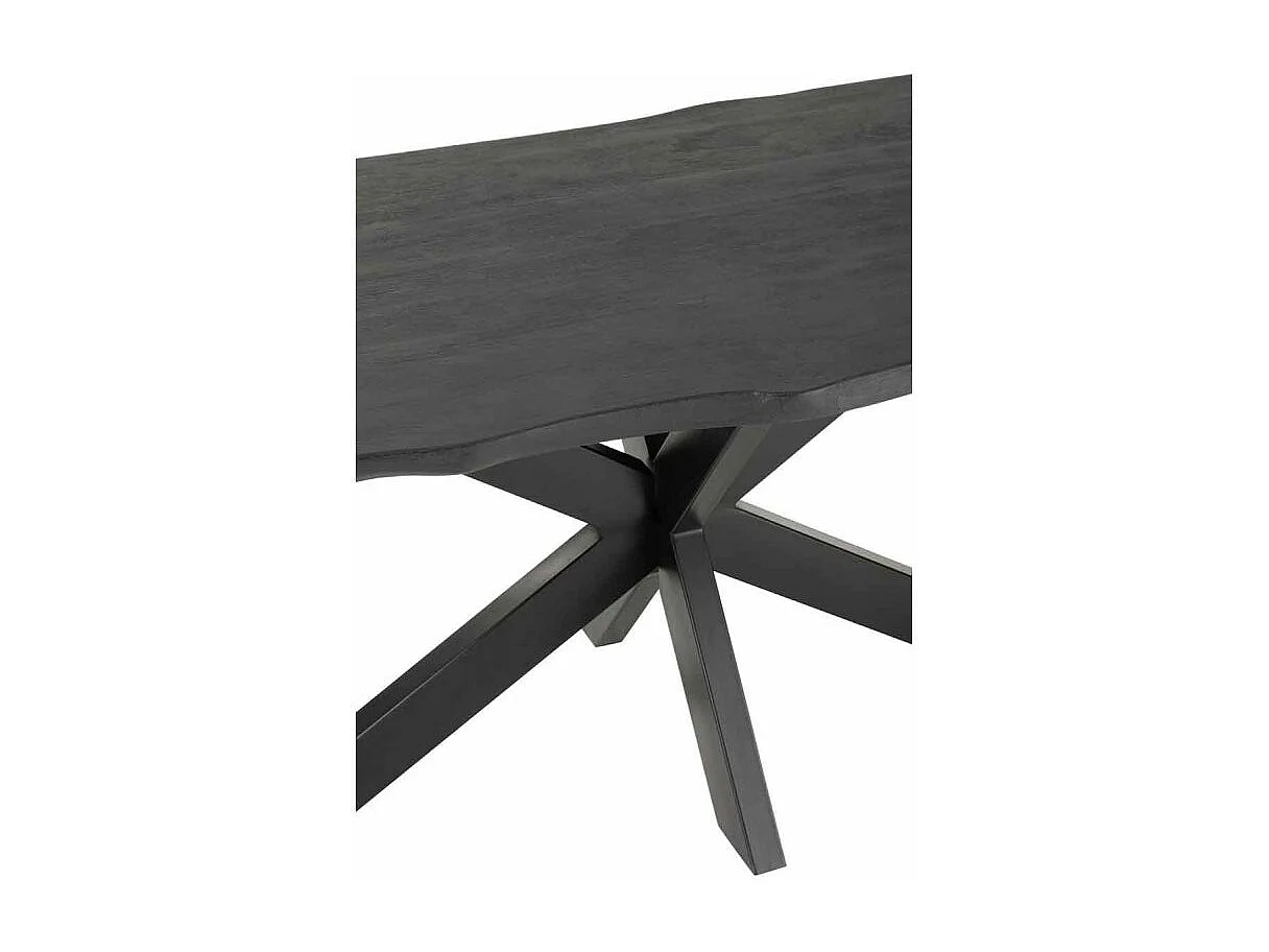 Table de Repas en Bois "Gérard" 200cm Noir