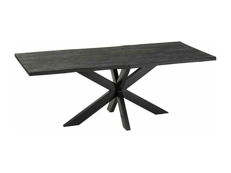 Table de Repas en Bois "Gérard" 200cm Noir