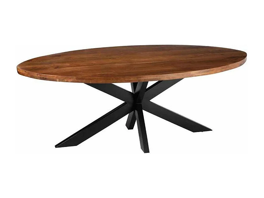 Table de Repas en Bois "Gérard" 210cm Marron
