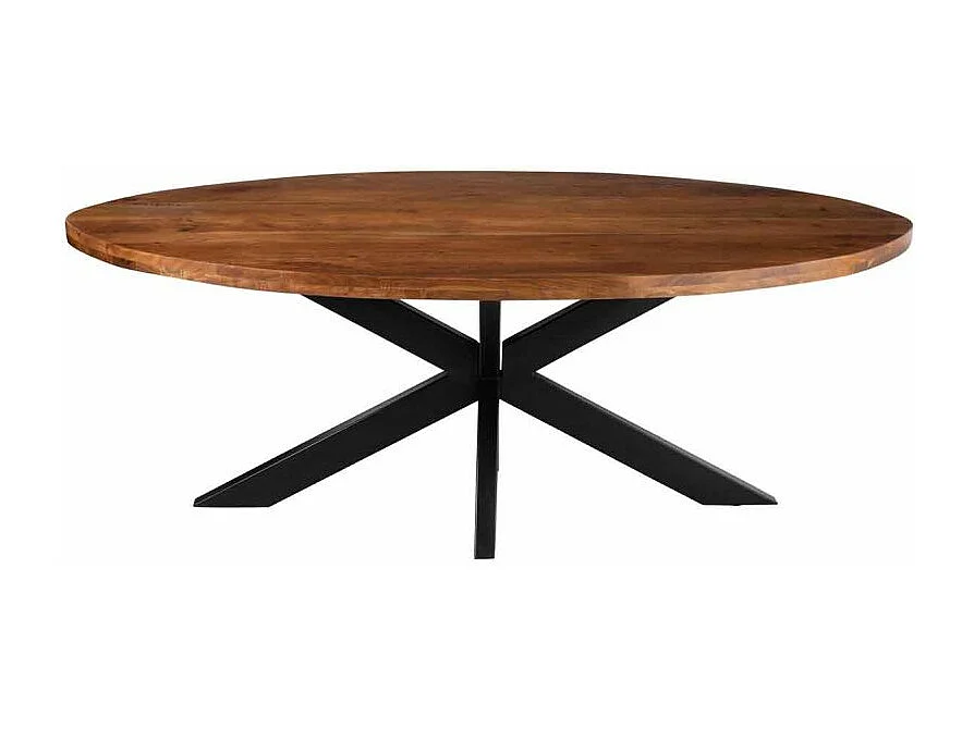 Table de Repas en Bois "Gérard" 210cm Marron
