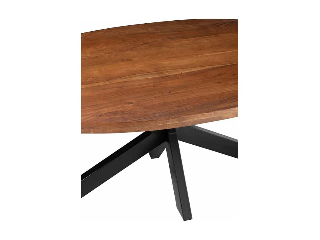 Table de Repas en Bois "Gérard" 210cm Marron