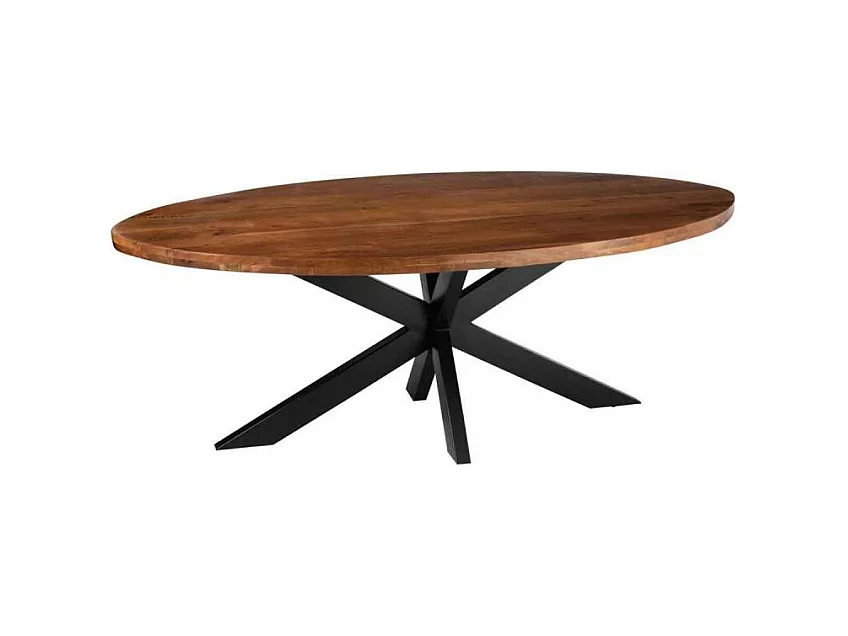 Table de Repas en Bois "Gérard" 210cm Marron