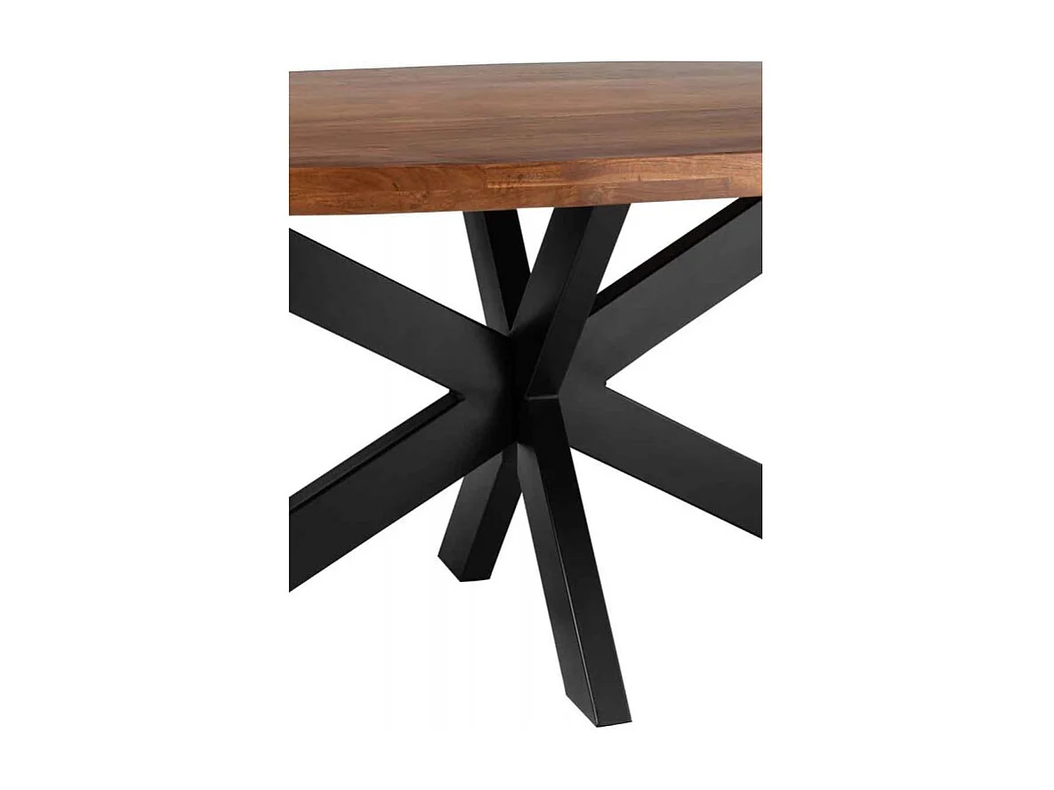 Table de Repas en Bois "Gérard" 210cm Marron