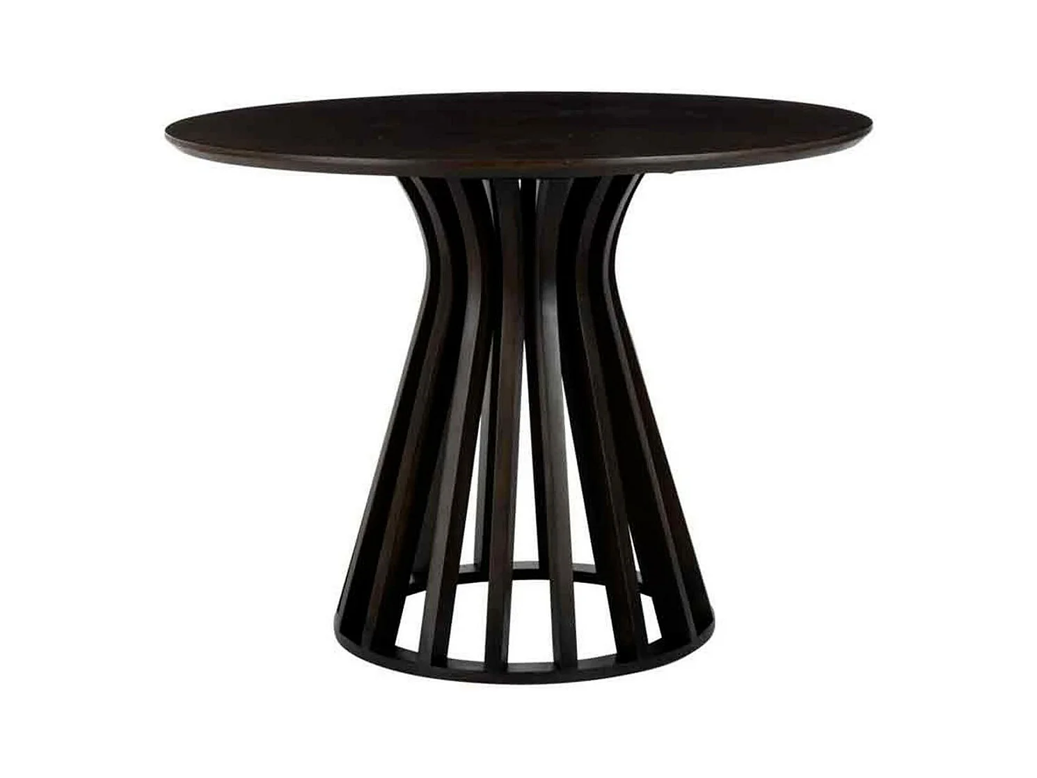 Table de Repas en Bois "Connie" 110cm Marron
