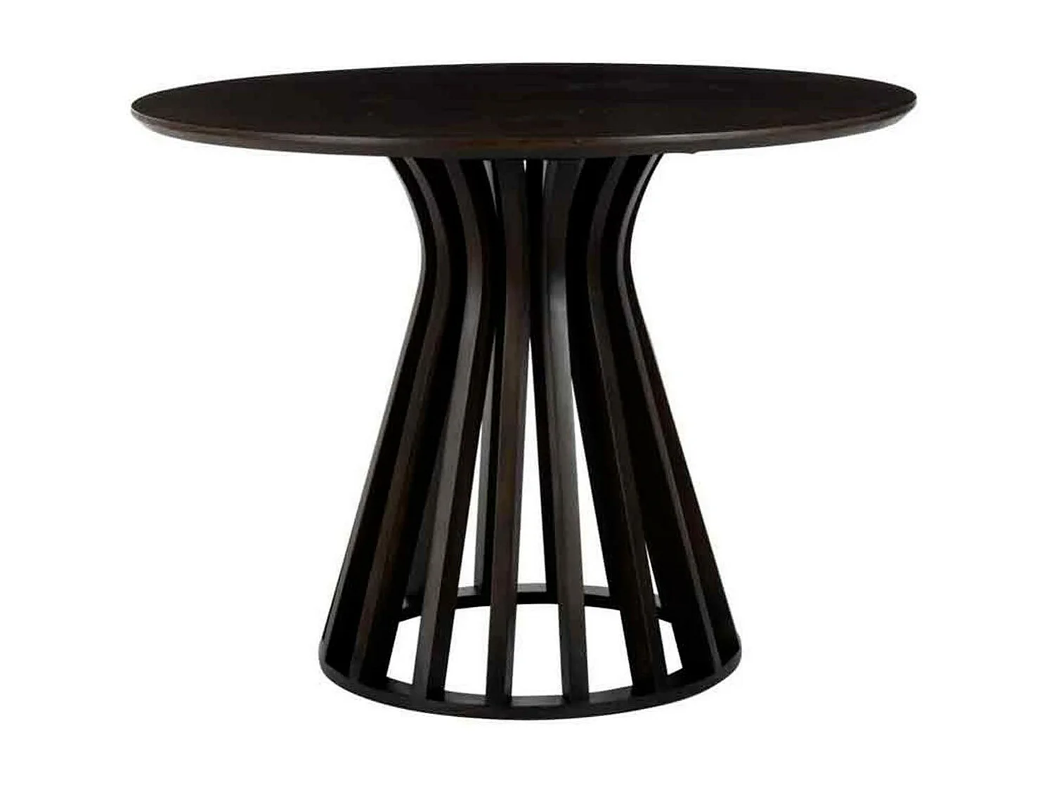 Table de Repas en Bois "Connie" 110cm Marron