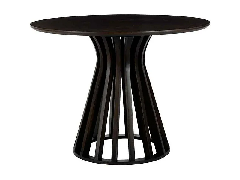 Table de Repas en Bois "Connie" 110cm Marron