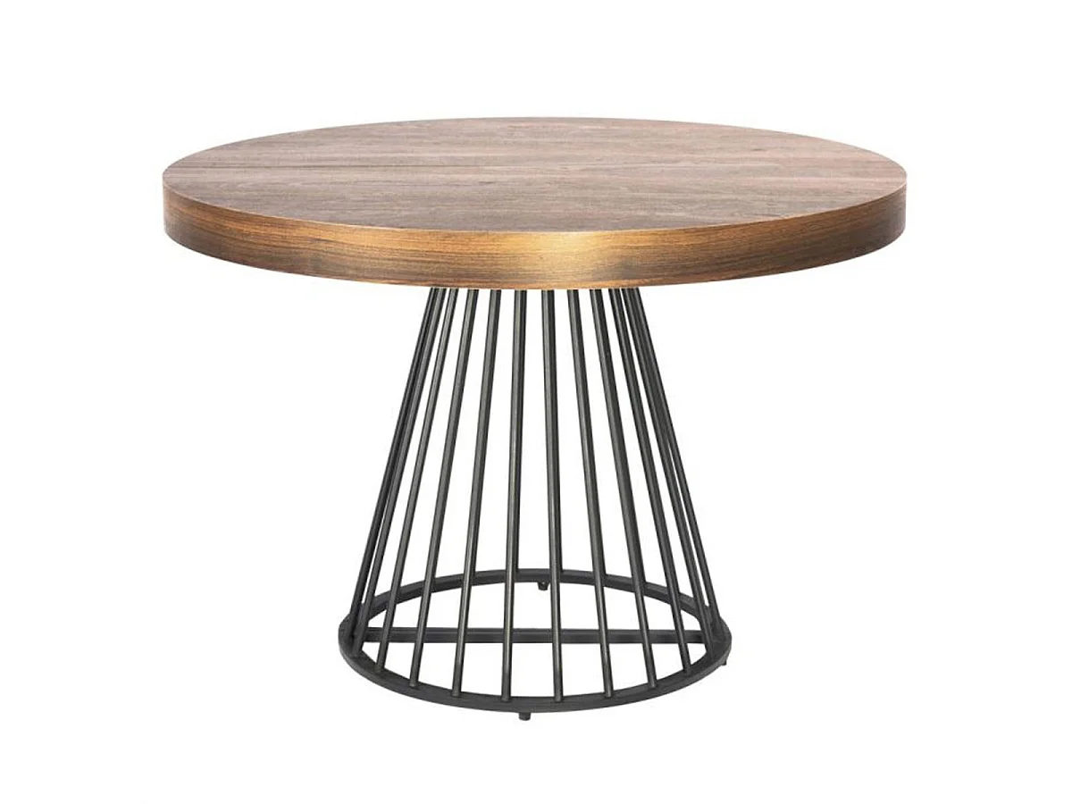 Table de Repas Extensible "Virginia" 110-260cm Naturel