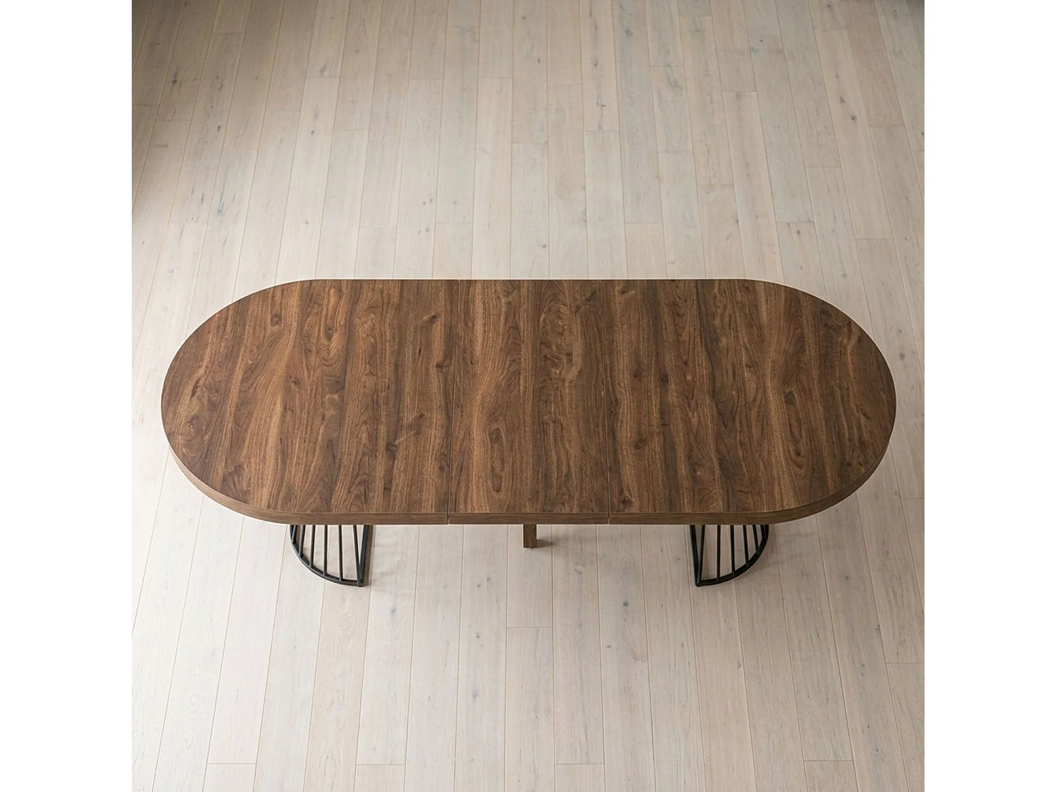 Table de Repas Extensible "Virginia" 110-260cm Naturel