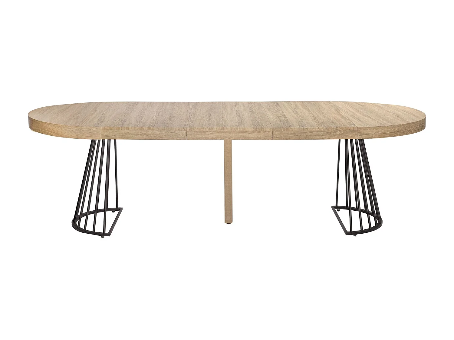 Table de Repas Extensible "Virginia" 110-260cm Beige