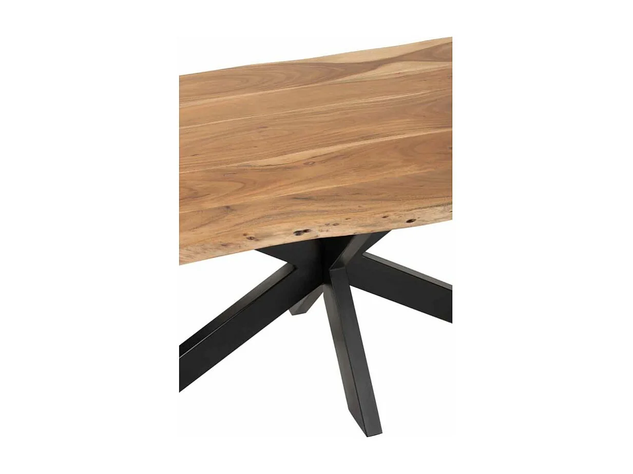 Table de Repas en Bois "Gérard" 180cm Naturel