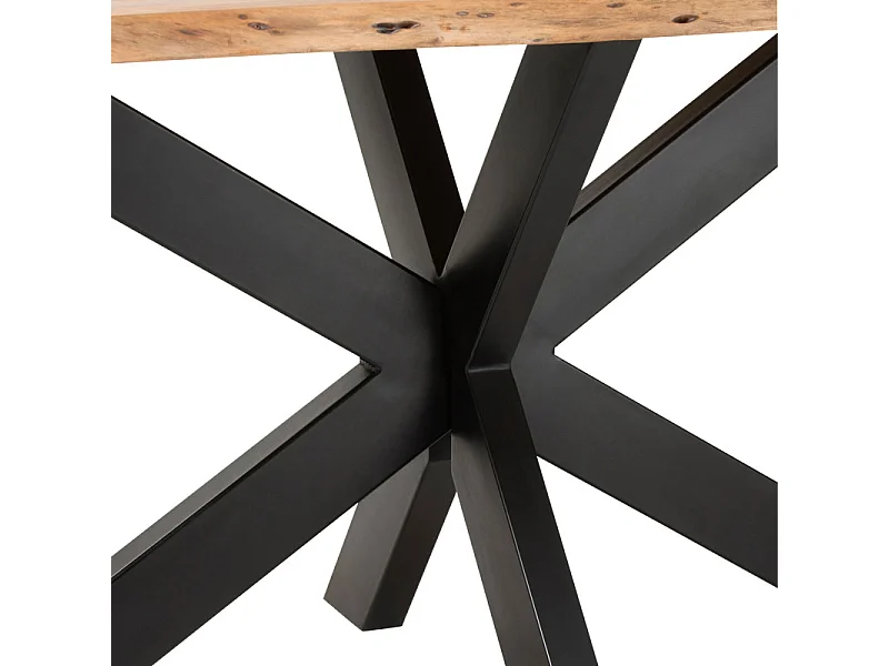 Table de Repas en Bois "Gérard" 180cm Naturel