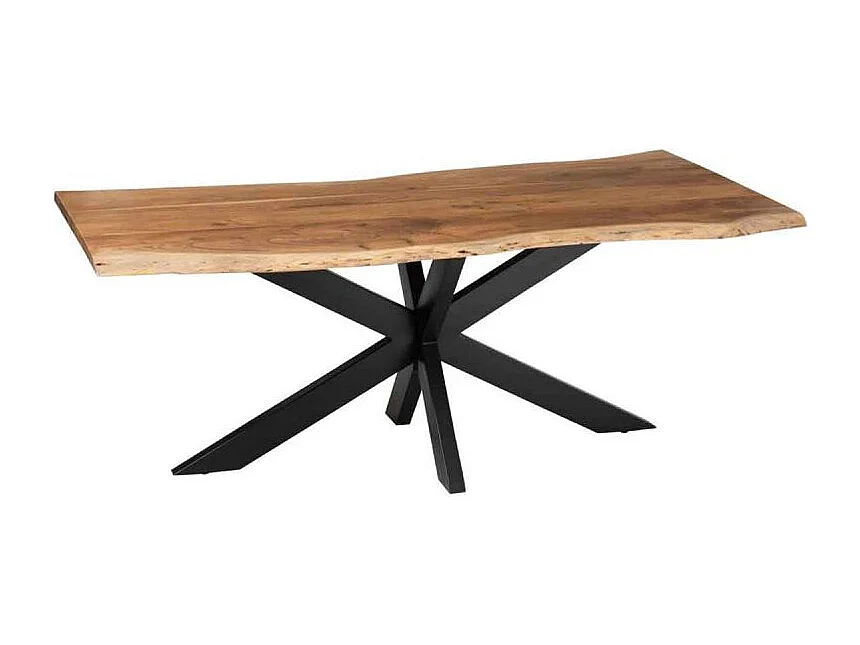 Table de Repas en Bois "Gérard" 200cm Naturel