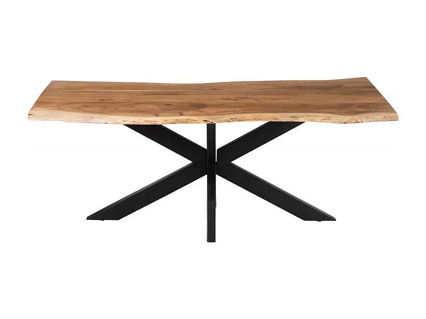 Table de Repas en Bois "Gérard" 200cm Naturel