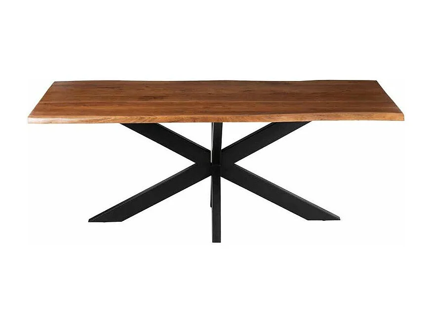 Table de Repas en Bois "Gérard" 200cm Marron