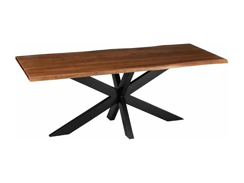 Table de Repas en Bois "Gérard" 200cm Marron