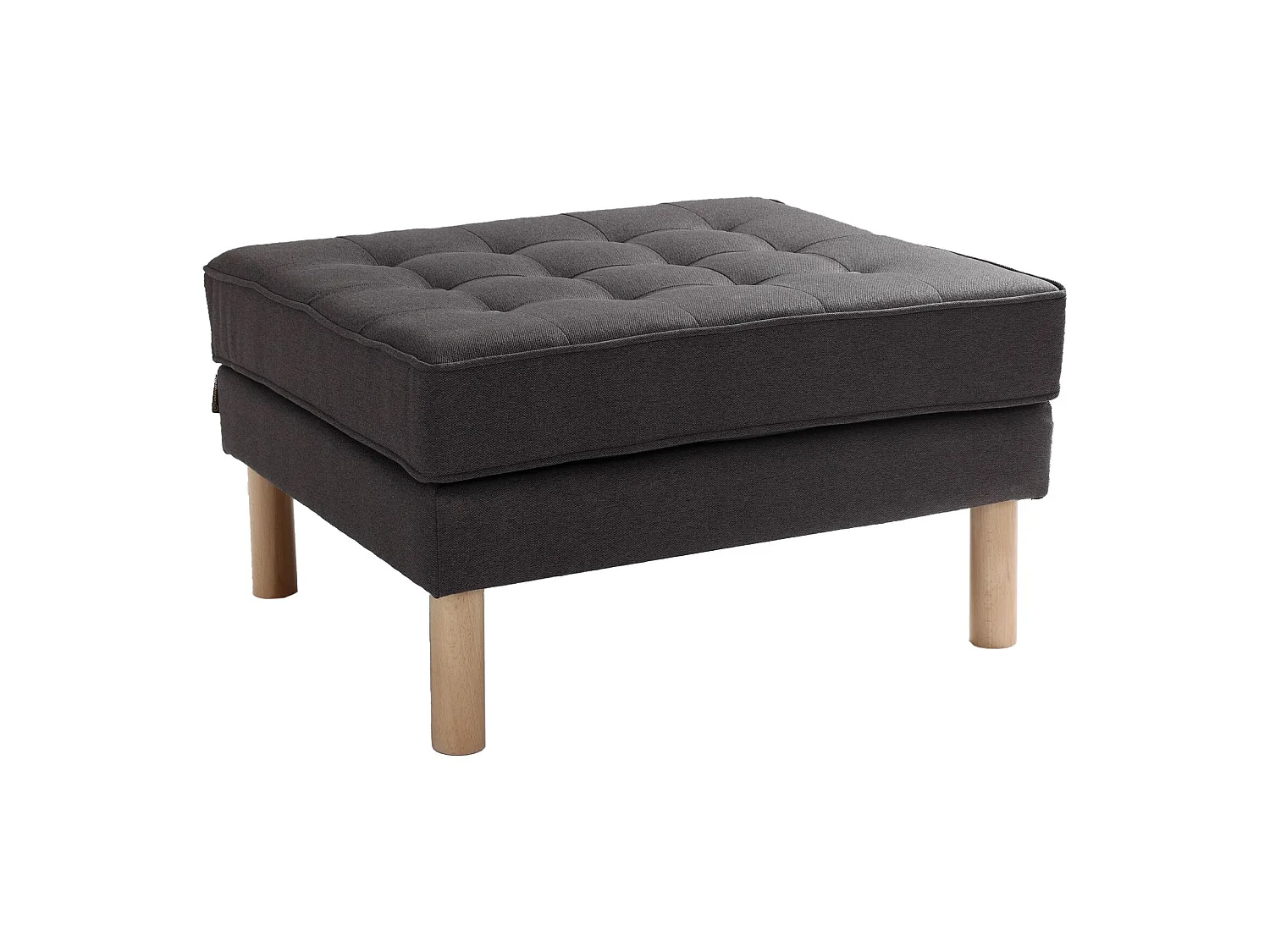 Pouf topic wood
