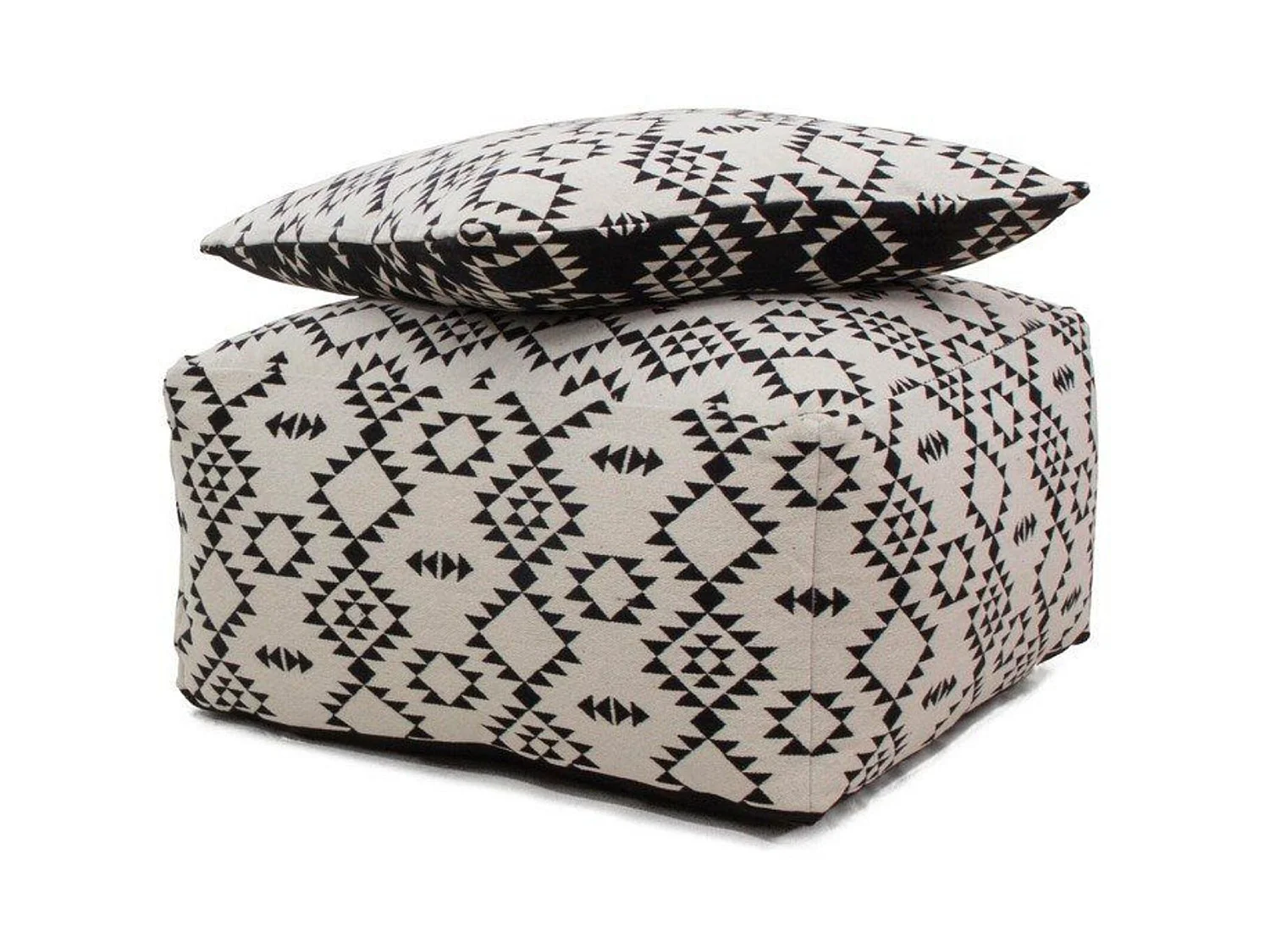 Pouf coussin set - 80 x 80 cm