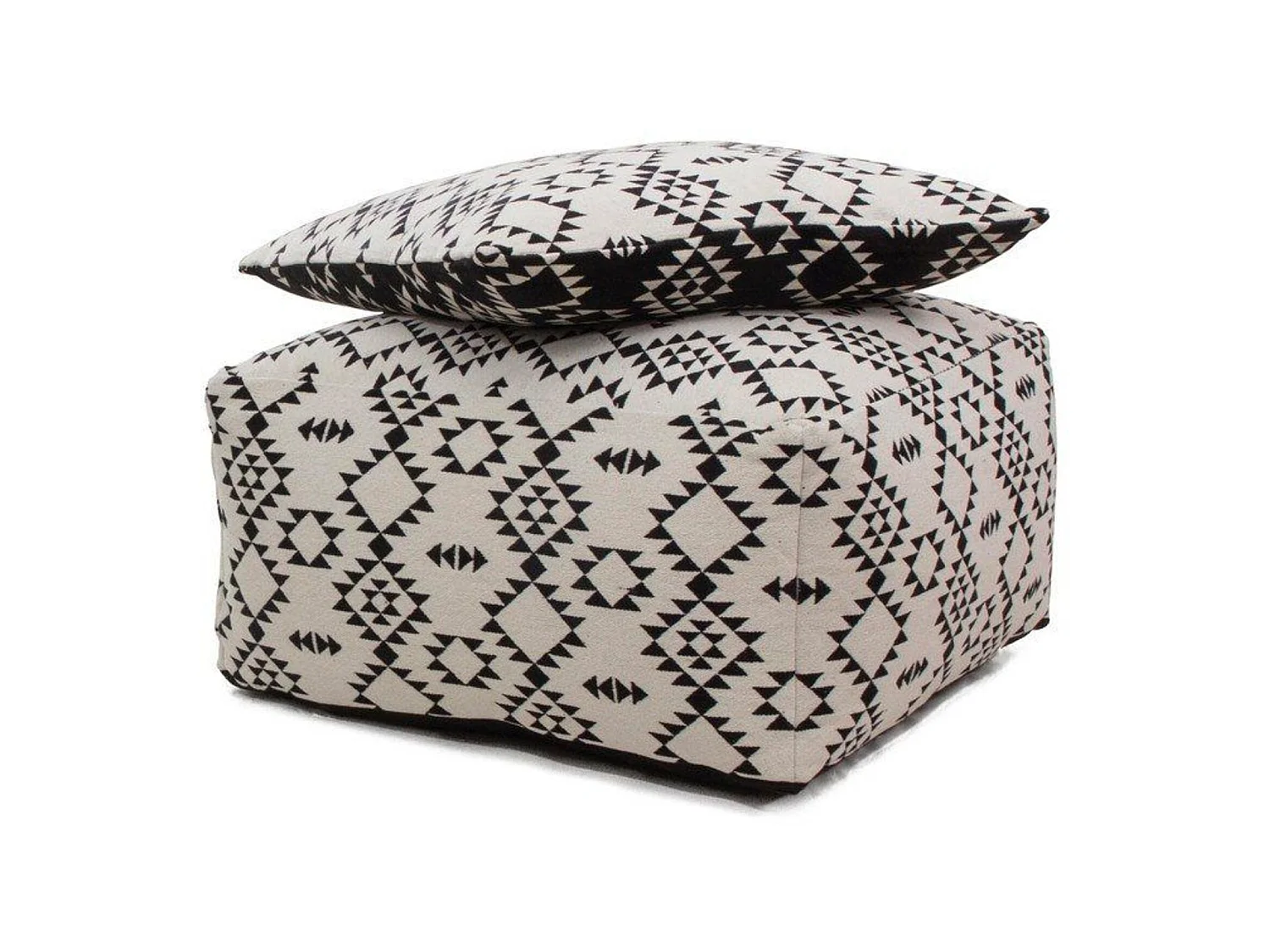 Pouf coussin set - 80 x 80 cm