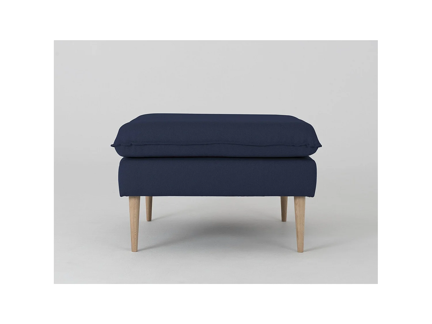 Pouf posh Bleu encre