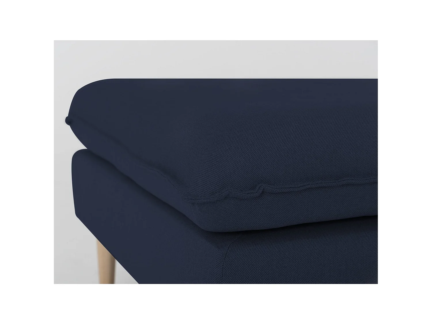 Pouf posh Bleu encre