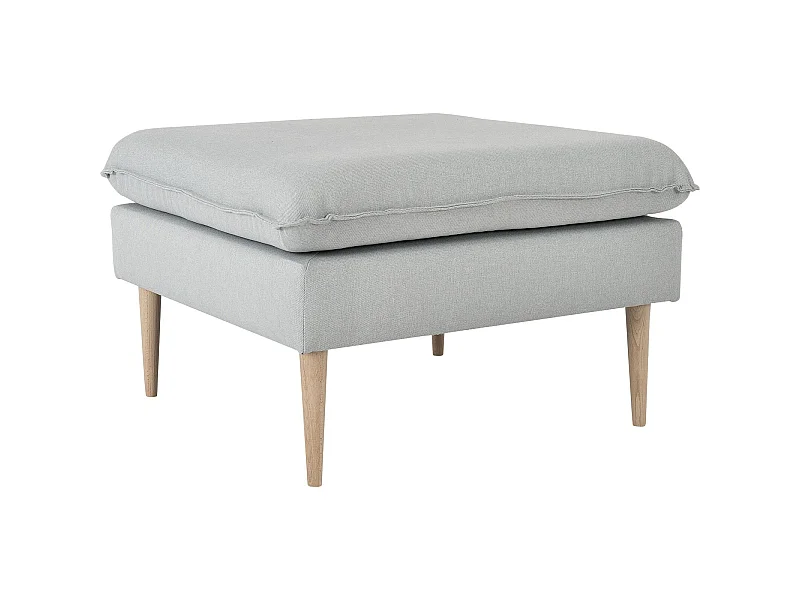 Pouf posh Gris platine