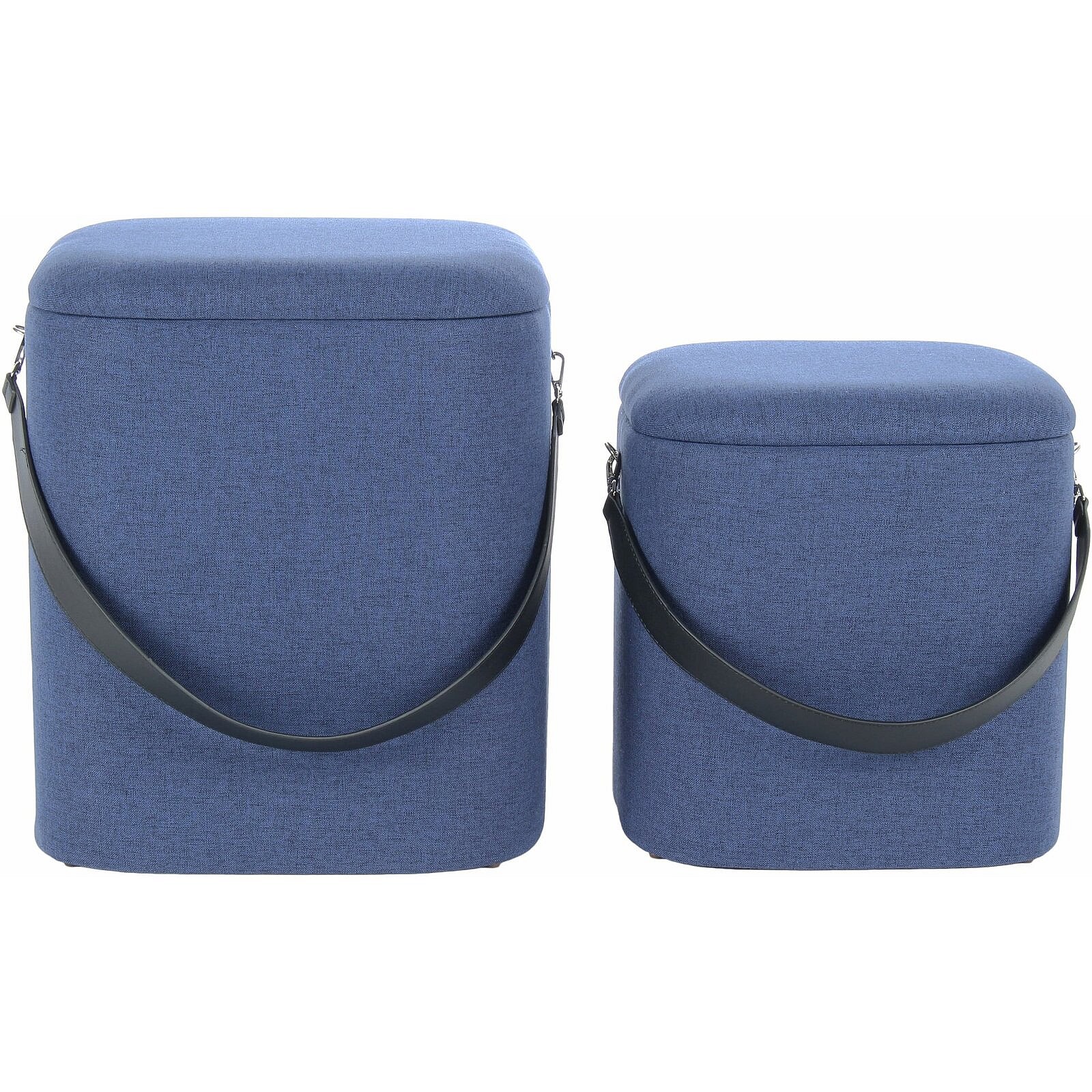 Poufs gigognes arabella (lot de 2)