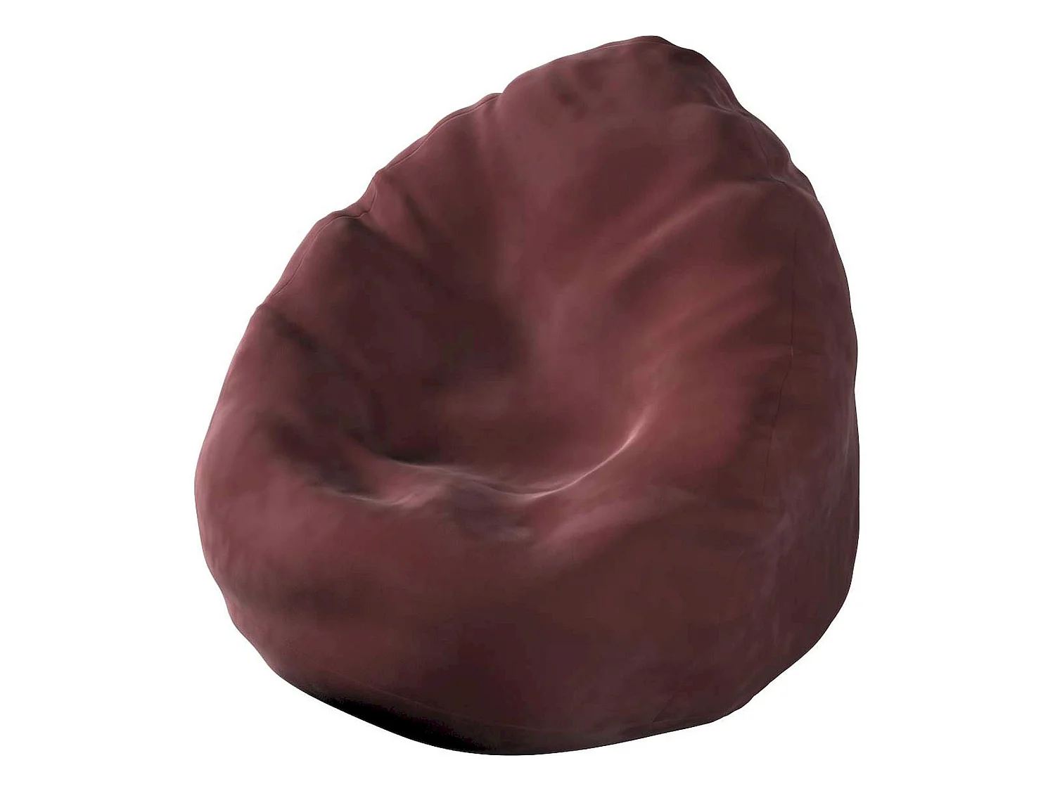 Pouf Sweet Drop Posh Velvet en velours - 80 x 80 x 115 cm