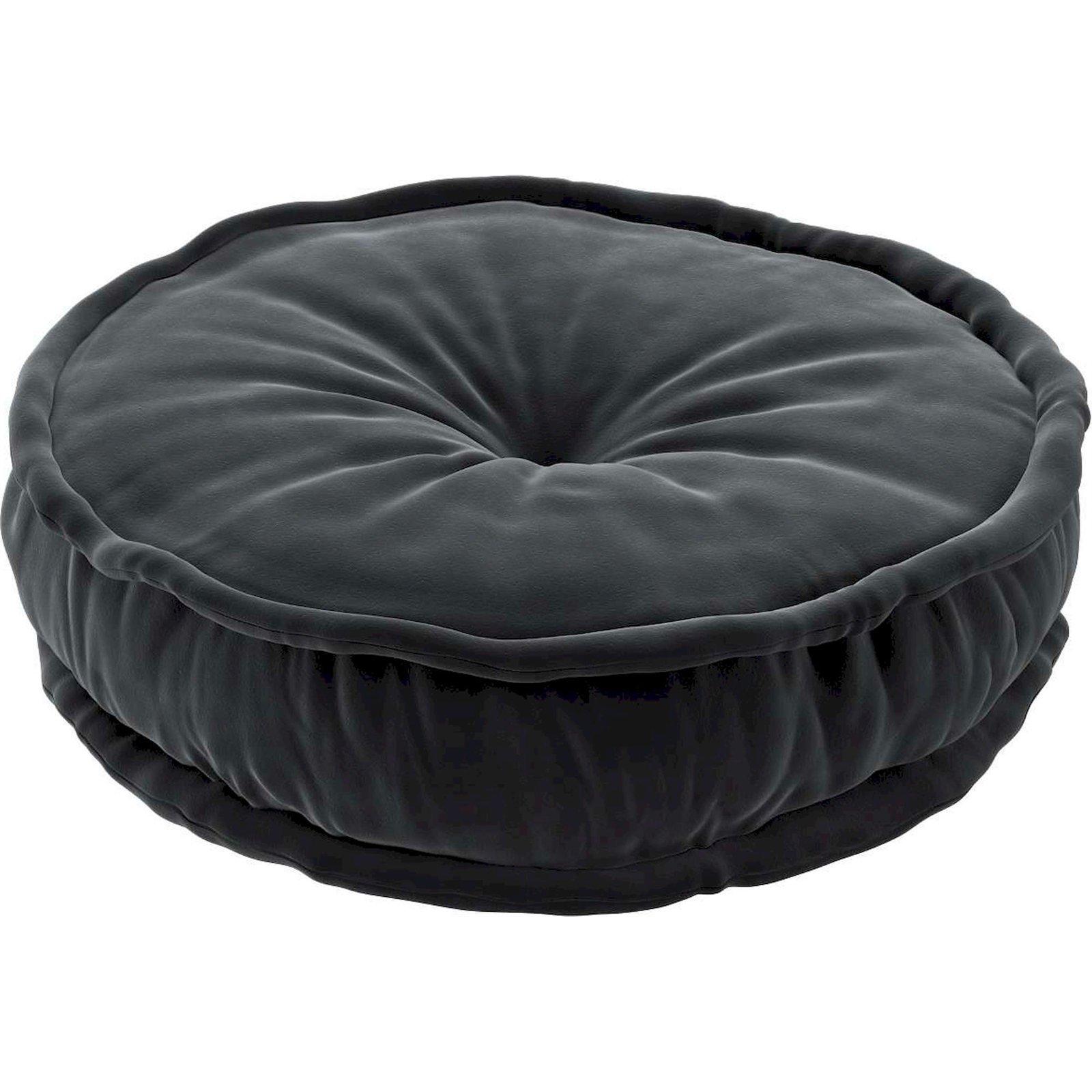 Pouf Coussin Rond Sweet Drop En Velours