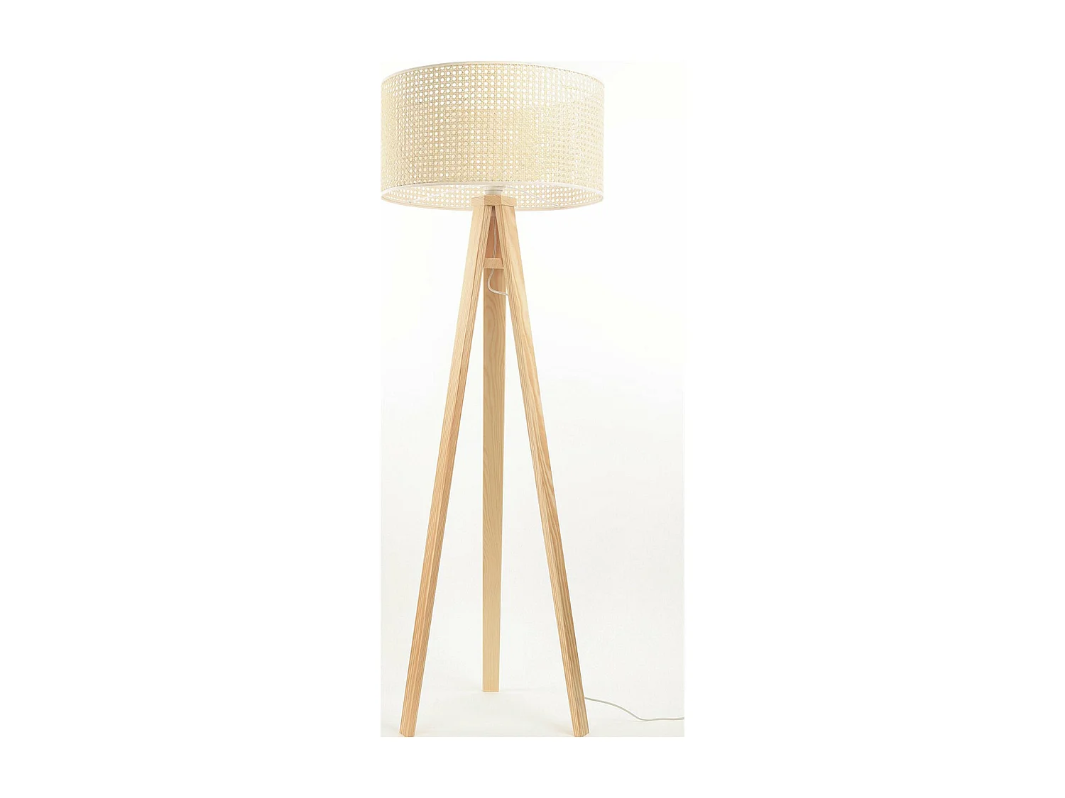 Lampadaire rotang - Ø 50 cm