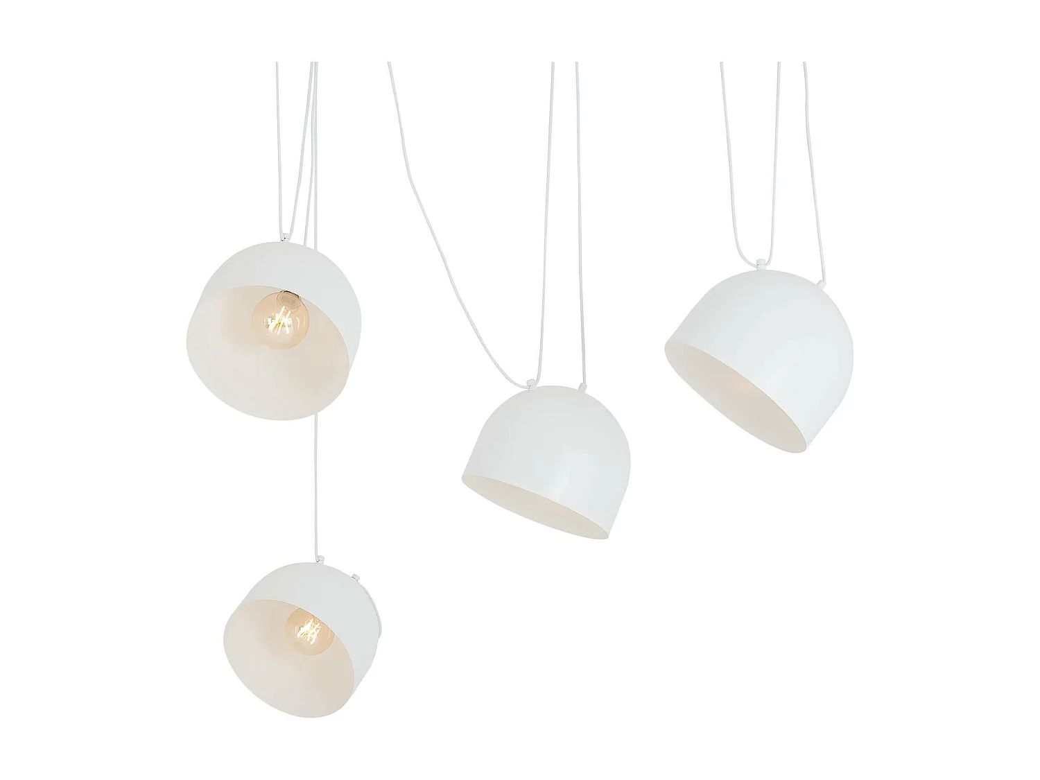 Suspensions Céramique Blanche Élégance Moderne Déco Intérieur