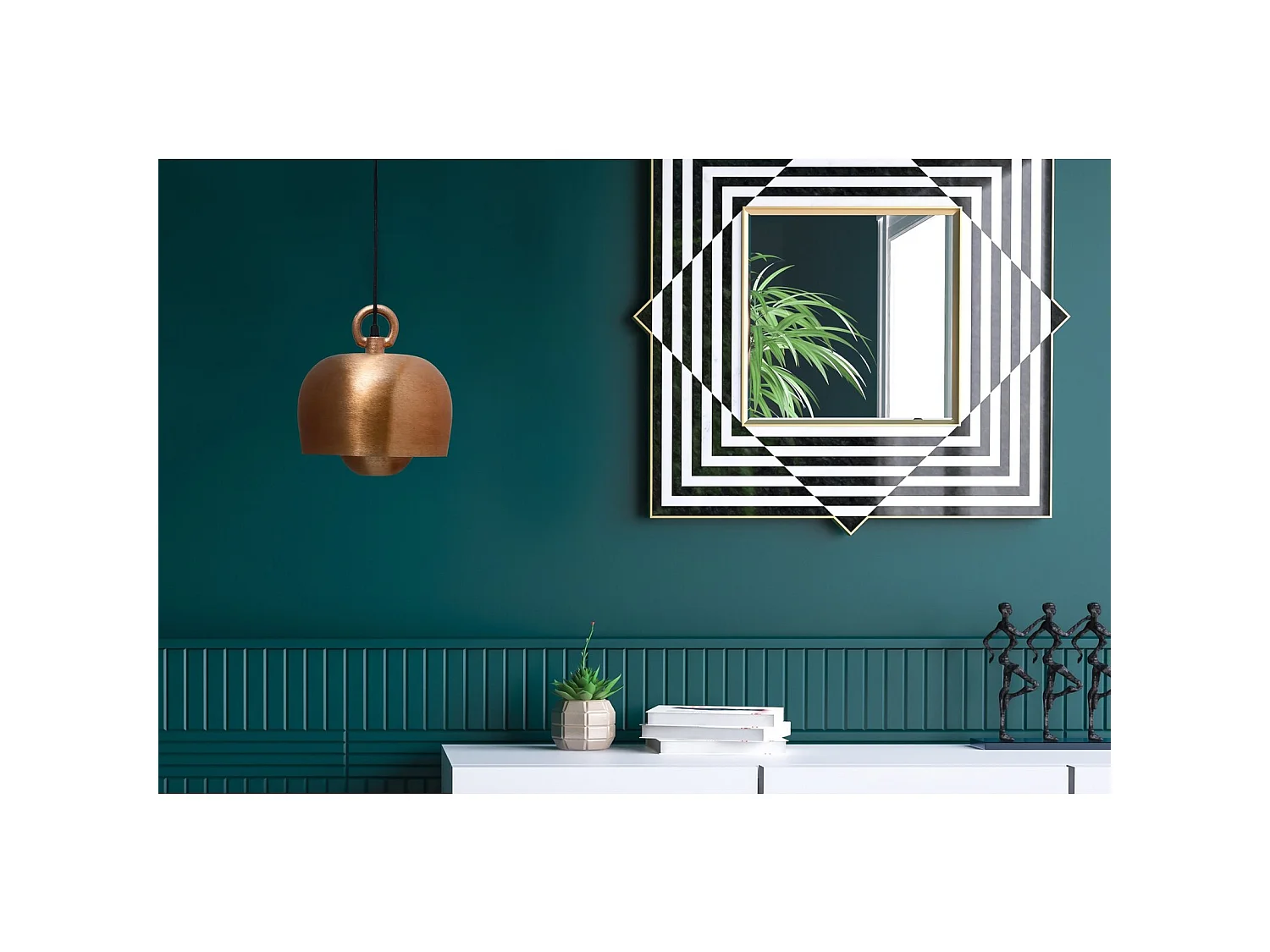 Suspension art deco 125