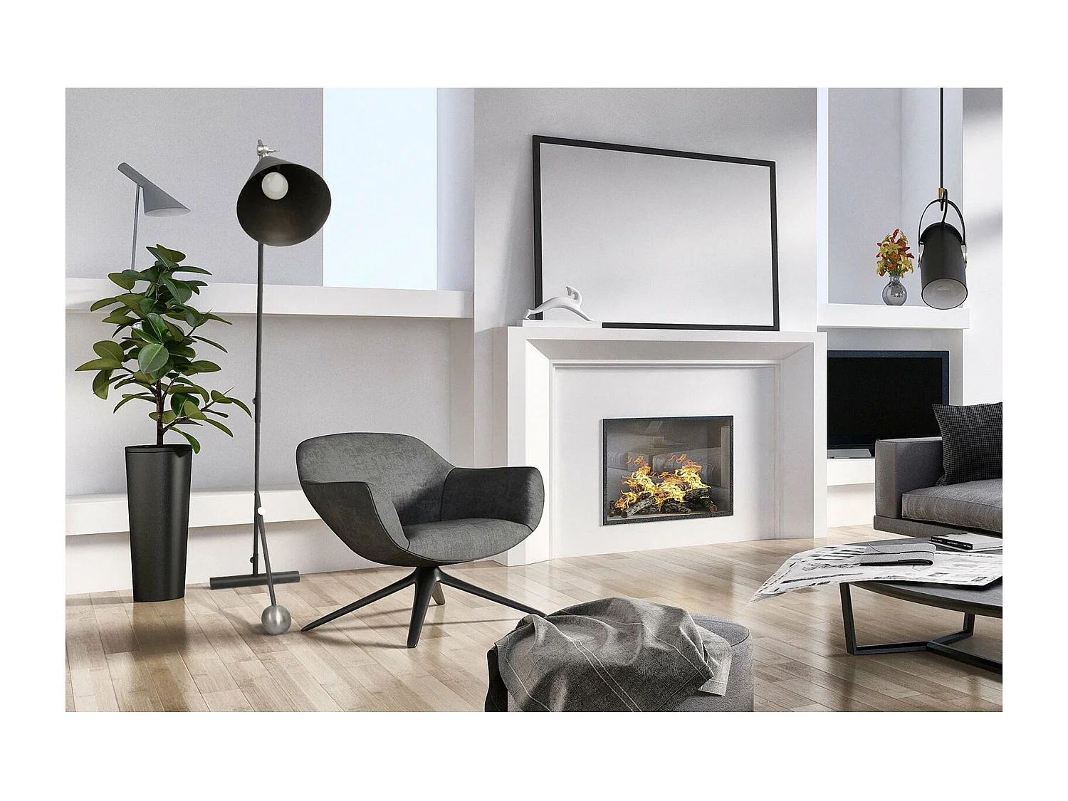 Lampadaire celeste 225