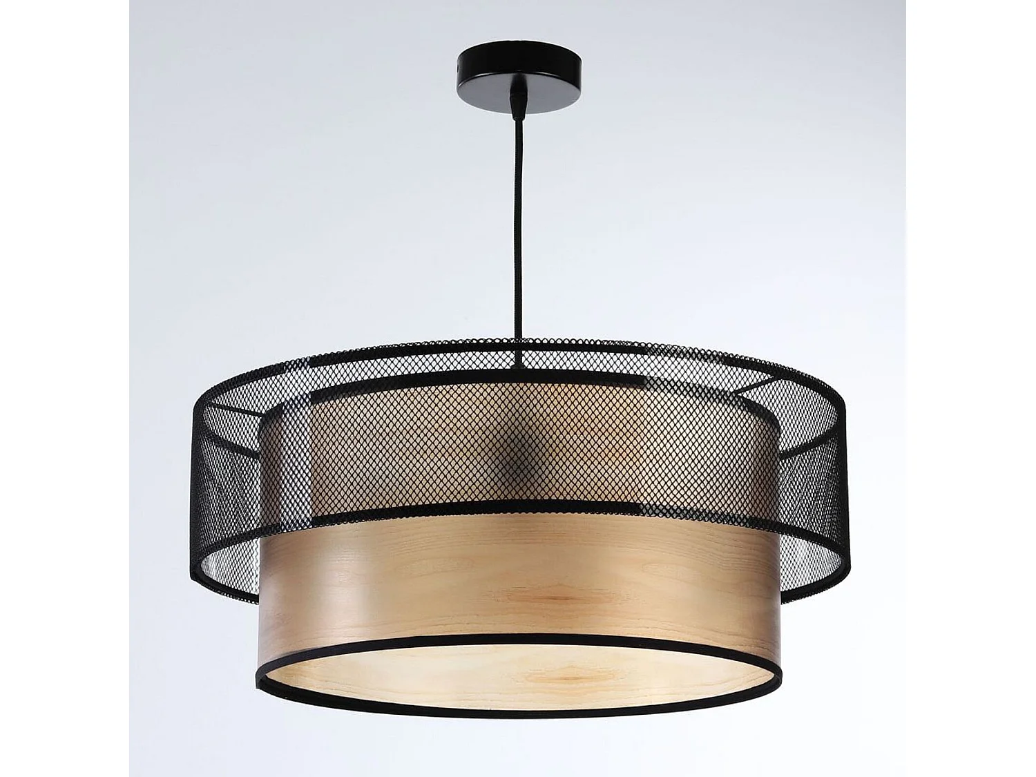 Suspension duo élégant - Ø 50 cm - H20 cm