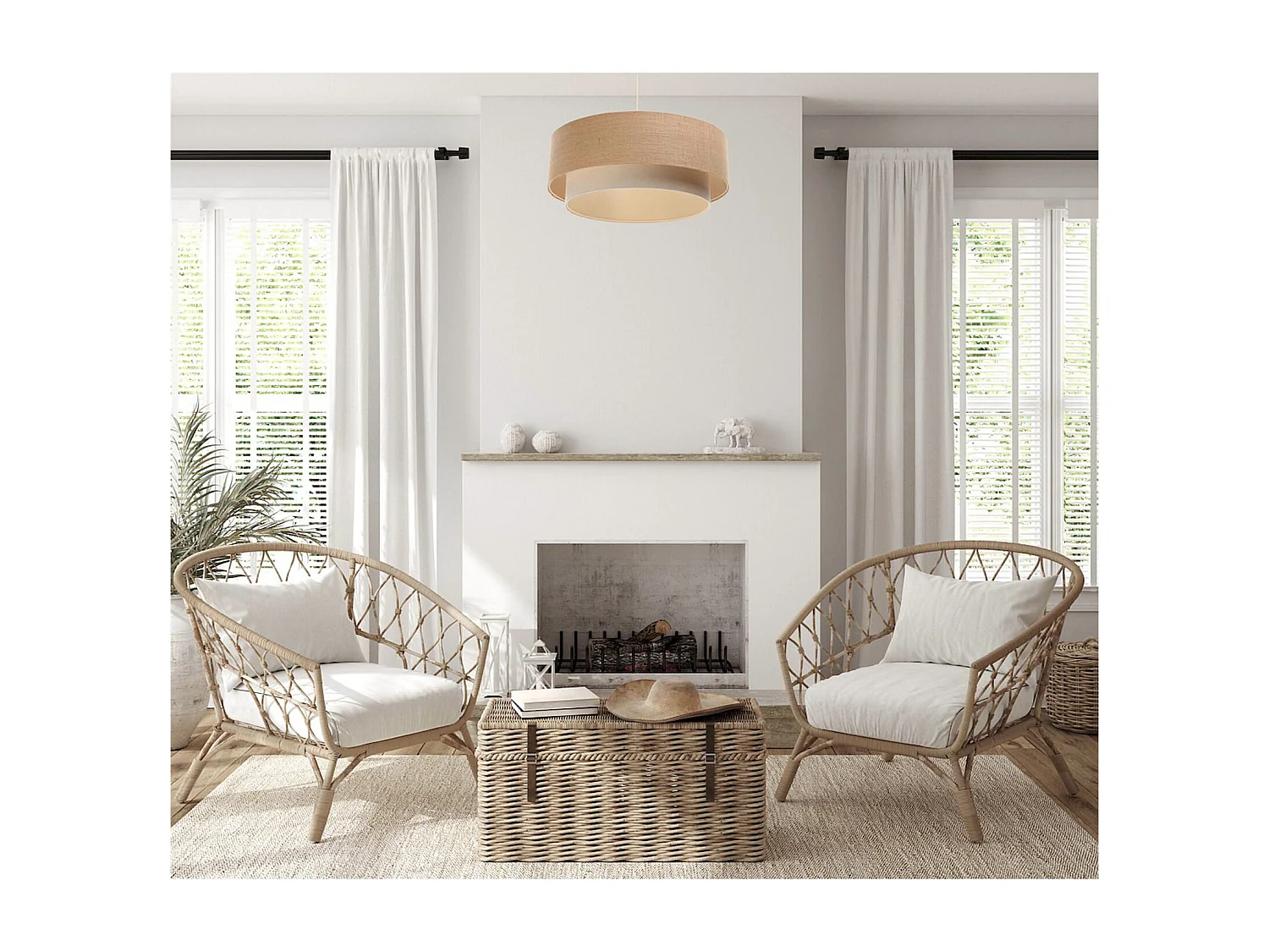 Suspension Boho 061-090 - Ø 40 cm - H20 cm